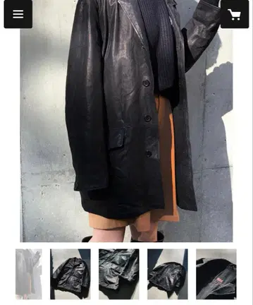 GANT LEATHER SPORT COAT leather