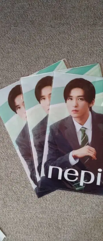 nepia 클리어 파일 메구로 군 3장 세트