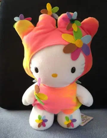 [ 레어 미사용품 ] 헬로키티 아와지 한정 산리오 꽃박람회 봉제 인형