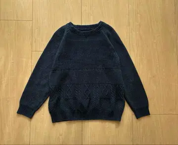 modem design / 네이비 크루넥 니트 3