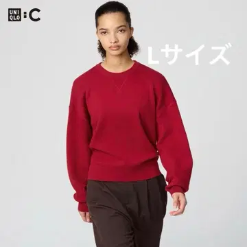 스무스 코튼 크루넥 스웨터 L