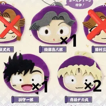 닌타마 닌타마 란타로 미니 파우치 키링 가챠