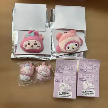 시크릿 헤어 클립 시크릿 플로키 마스코트 참