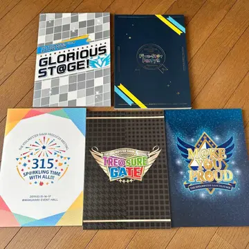 아이돌 마스터 SideM 이벤트 팜플렛 5권 세트
