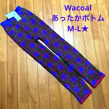 와코루 모 팬츠 M-L 레깅스/따뜻한 하의 새상품