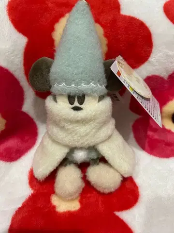 릴린린 봉제 인형 배지 스카이블루