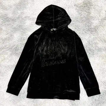 소니아 리키엘 여성용 후드티 벨로아 M 무지 블랙