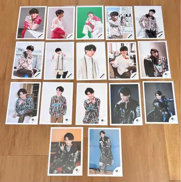 Snow Man 후카사와 타츠야 공식 사진 (17장 세트)