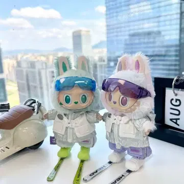 새상품 LABUBU 옷 갈아입기 의류 아웃핏 라브브 스키웨어 세트