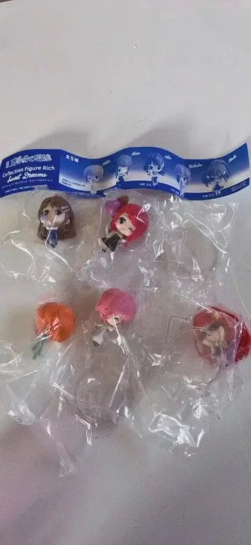 5등분의 신부 캡슐 토이 5종 세트 컬렉션 피규어