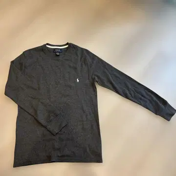 랄프 로렌 롱 T 그레이