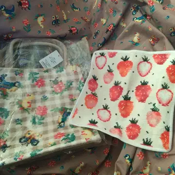 새상품 B급 페이러 하이디 체크 백 손수건