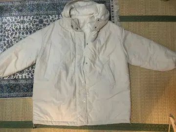 바스락 나일론 안감 퀼트 몬스터 파카 자켓 L