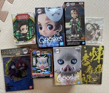 귀멸의 칼날 피규어 키링 묶음 판매