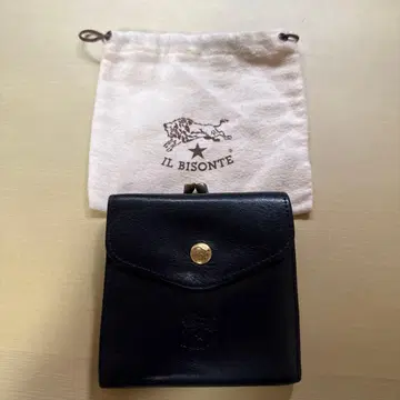 IL BISONTE 3단 폴더형 지갑 블랙 수납 가방 포함