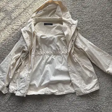 저널 스탠다드 후드 부착 캐주얼 자켓