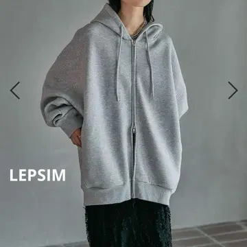 [ 새상품 미사용 ] 렙심 퍼프 에어 ZIP BIG 후디 그레이