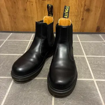 닥터 마틴 블랙 사이드 고어 부츠