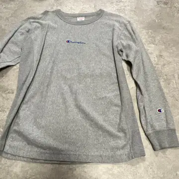 Champion Reverse weave 리버스 위브 롱T 그레이 M