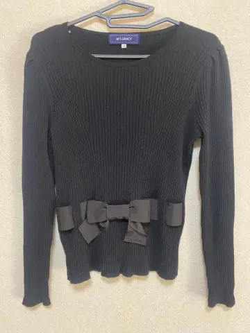 M'S GRACY 블랙 니트 40 사이즈