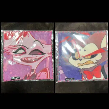 팝업 스토어 이케부쿠로 PARCO HAZBIN HOTEL 핸드 타월 세트