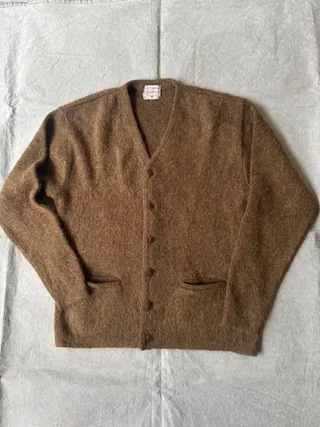 새상품급 본쿠라 알파카 모헤어 가디건 40