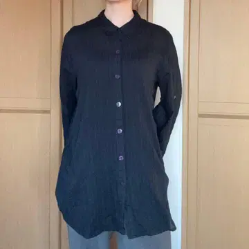 7부 소매 shirt 시어 셔츠