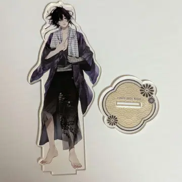 검이군 츠쿠모마루 아크릴 스탠드 목욕 후 사무라이 복권