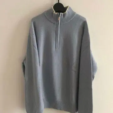 캐시미어 100% 혼마 집업 니트