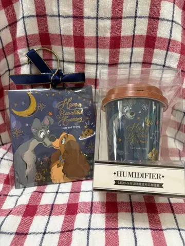 디즈니 스토어 레이디와 트램프 가습기 사셰