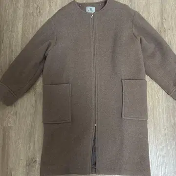 nano universe 브라운 롱 코트