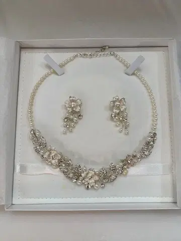 ANNAN WEDDING 티아라 목걸이 귀걸이