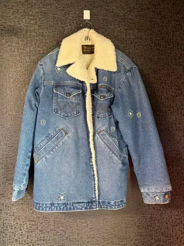Wrangler Wrangle Coat 보아 데님 자켓 S