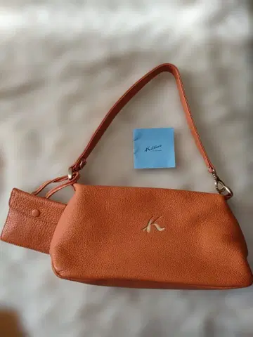 [KITAMURA] 2way 숄더&핸드백 인조 가죽 오렌지
