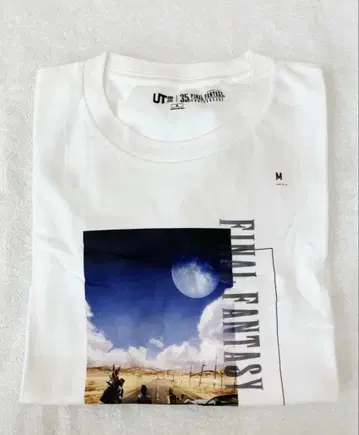 UNIQLO 파이널 판타지 35주년 T셔츠 M 사이즈 새상품 FF15