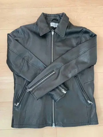 FREAK'S STORE 다크 가죽 자켓 M