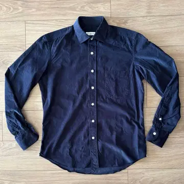 에리코포르미콜라 코듀로이 셔츠 네이비 M 이탈리아제