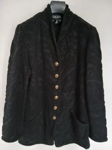 에스카다 38 블랙 가디건 자켓 신축성 있음