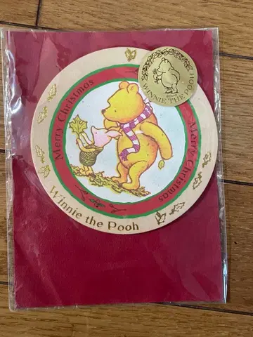 곰돌이 푸 레트로 엽서