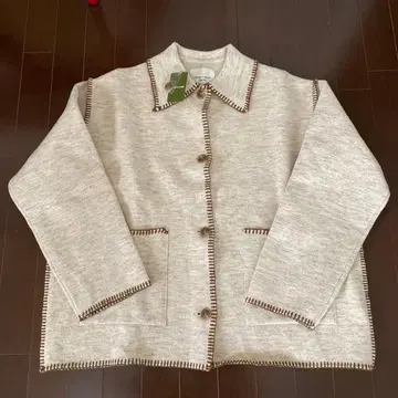 FREAK'S STORE 담요 스티치 니트 자켓