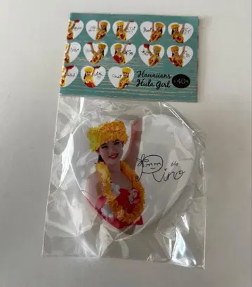 하와이안즈 플라걸 캔뱃지 61기생 RINO 씨