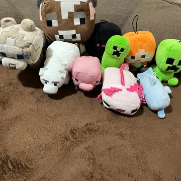 마인크래프트 봉제 인형 묶음 판매