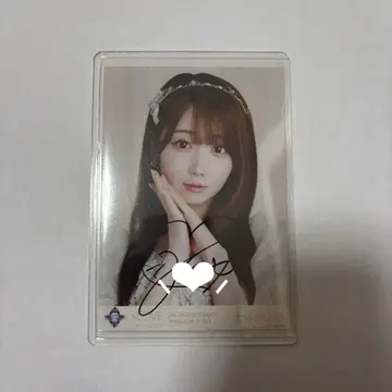 =LOVE 오타니 에미리 브로마이드 보석 의상 사인 요리