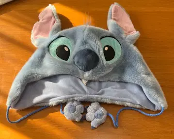 스티치 플리스 모자 디즈니 리조트 팬캡 모자