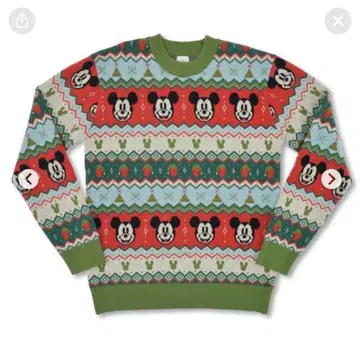 미키마우스 크리스마스 스웨터