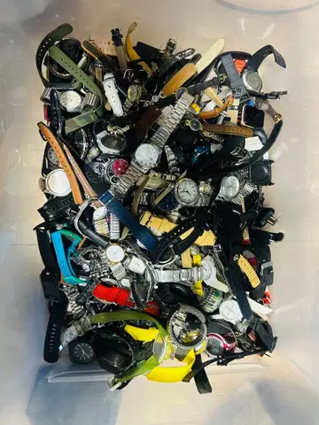 다수 시계 세트 정크 8.1kg