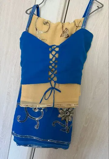 스리랑카 사리 사리 블라우스 포함