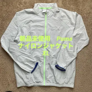 미사용 새상품 PUMA 풀 지퍼 자켓 그레이 Asia XL