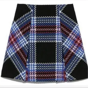 SNIDEL 로빙 체크 미니 스커트 0 사이즈