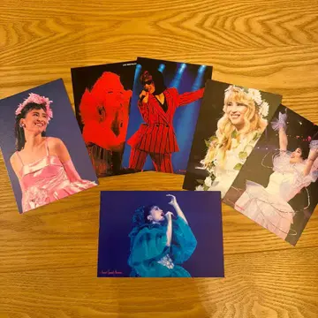 마츠다 세이코 혜택 엽서 6장 세트